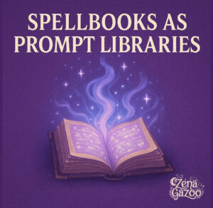 Spellbooks as Prompt Libraries