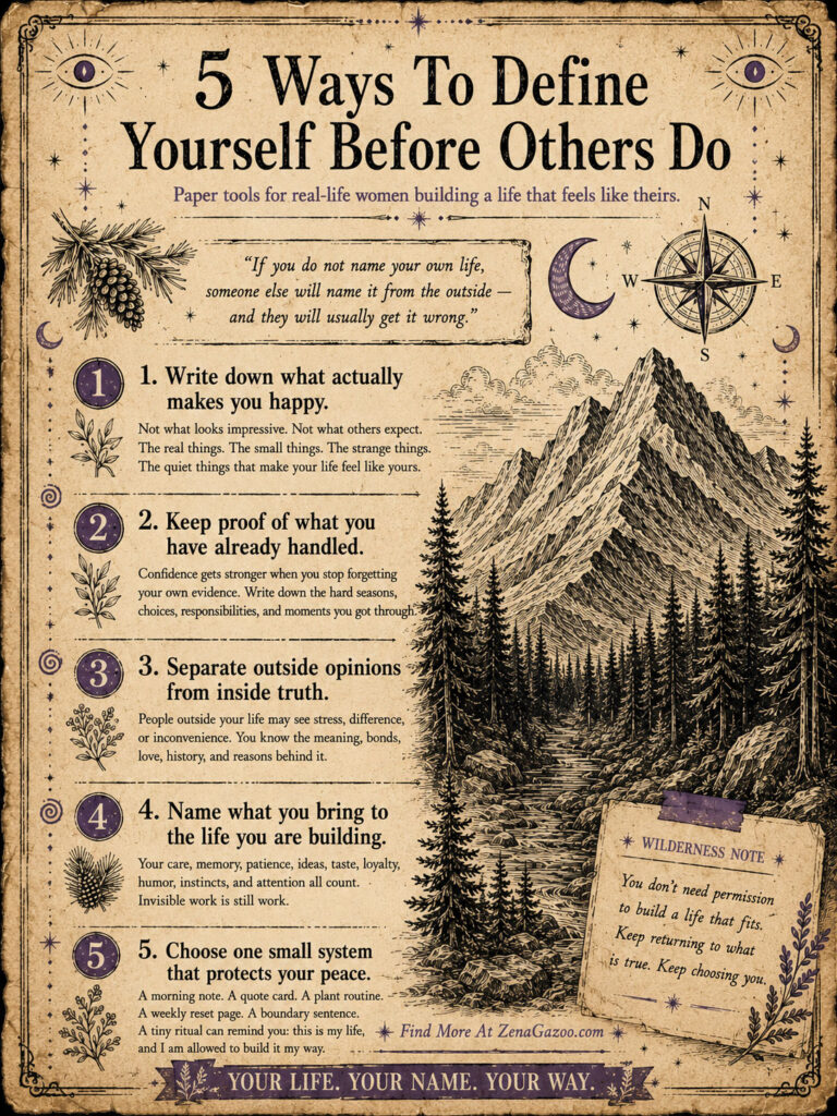 5 Ways To Define Yourself Before Others Do